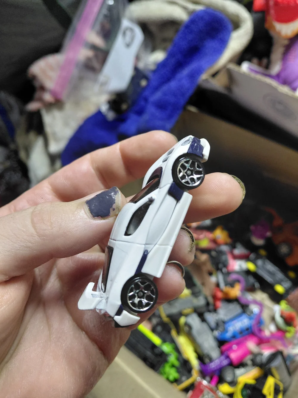 1:64 scale Hot Wheels Rimac Nevera from the 2023 HW Green Speed series (Collecto